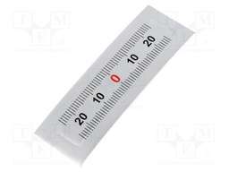 Ruler; figures horizontally arranged,self-adhesive; W: 11mm