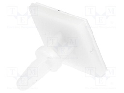 PCB distance; polyamide; L: 9.5mm; self-adhesive,snap fastener