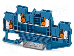 Splice terminal: rail; XT; 800V; PA; L: 46.1mm; 0.5÷4mm2; ways: 2