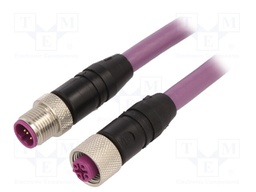 Cable: for sensors/automation; PIN: 5; M12-M12; B code-Profibus