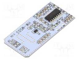 Sensor: motion; 3.3VDC; Dim: 40x20x3mm; Kind of sensor: microwave