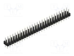 Connector: pin strips; pin header; male; PIN: 52; 2.54mm; THT; 2x26