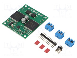 DC-motor driver; VNH2SP30; 19.7Hz; PWM,TTL,serial; 13A