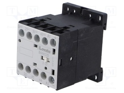 Contactor: 4-pole; NC x2 + NO x2; 125VDC; 6A; BG; screw terminals