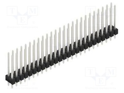 Connector: pin strips; pin header; male; PIN: 50; 2.54mm; THT; 2x25