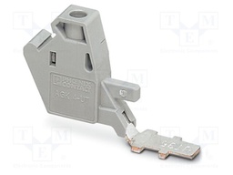 Splice terminal: rail; UT; 32A; 1kV; screw terminal; PA; L: 25.7mm
