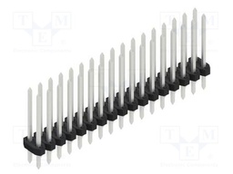 Connector: pin strips; pin header; male; PIN: 34; 2mm; THT; 2x17