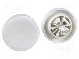 Actuator lens; 22mm; Harmony XB4; Actuator colour: white