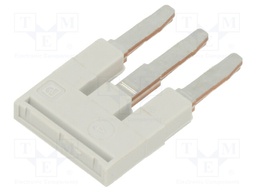 Comb bridge; ways: 3; grey; Width: 5mm; UL94V-0