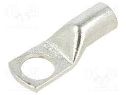 Tip: ring tube; M16; 70mm2; crimped; for cable; tinned; copper