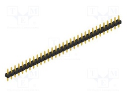 Connector: pin strips; pin header; male; PIN: 31; 2.54mm; THT; 1x31