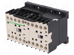 Contactor: 3-pole reversing; NO x3; Auxiliary contacts: NC; 24VDC