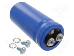 Capacitor: electrolytic; 10mF; 75VDC; 79.4x34.9mm; Pitch: 12.7mm