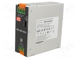 Power supply: switching; for DIN rail mounting; XDR-480