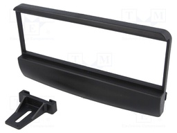 Radio mounting frame; Ford,Mazda; 1 DIN; black