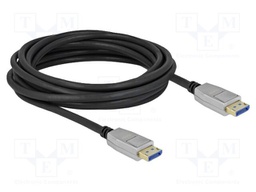Cable; DisplayPort plug,both sides; DisplayPort 2.0; 5m; black