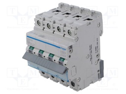 Circuit breaker; 230/400VAC; Inom: 32A; Poles: 4; DIN; Charact: B