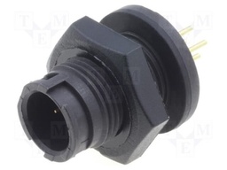 Connector: circular; Series: EN2; socket; male; THT; PIN: 4; 5A; IP68