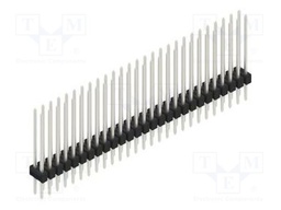 Connector: pin strips; pin header; male; PIN: 54; 2.54mm; THT; 2x27