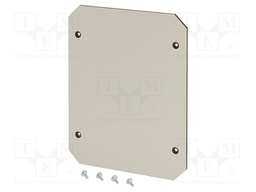 Mounting plate; laminate
