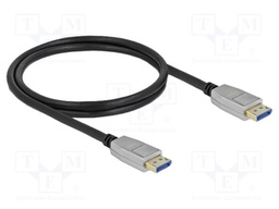 Cable; DisplayPort plug,both sides; DisplayPort 2.0; Len: 1m