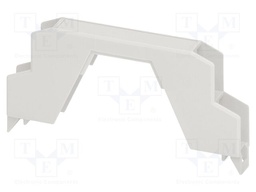 Upper housing; grey; ME 12,5; X: 12.6mm; Y: 99mm; Z: 45.85mm