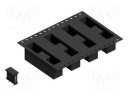 Connector: pin strips; pin header; male; PIN: 4; 2.54mm; SMT; 1x4