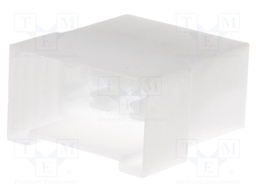 Terminals cover; male; for push-on 6.3mm connectors with lock