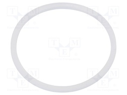 Gasket; polyetylene; D: 1.7mm; Øint: 40mm; Øout: 49.1mm; M40