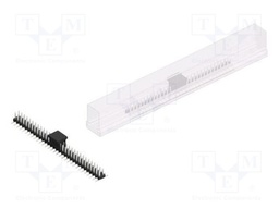 Connector: pin strips; pin header; male; PIN: 62; 2mm; SMT; 2x31