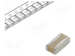 Capacitor: ceramic; MLCC; 0.01uF; 10V; X7R; ±10%; SMD; 0306