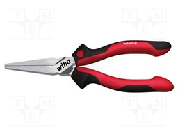 Pliers; flat; 160mm; Conform to: DIN/ISO 5745; Package: blister