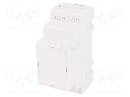 Enclosure: for DIN rail mounting; Y: 90mm; X: 35mm; Z: 65mm; grey