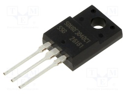 Diode: rectifying; THT; 400V; 2x15A; tube; TO220FPAB; Ufmax: 1.45V