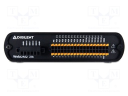 Module: data acquisition; Resolution: 24bit; Sampling: 75S/s/ch