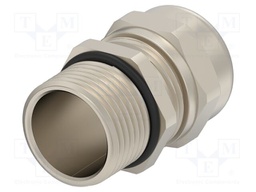 Cable gland; without nut,with long thread; M20; IP68; Mat: brass