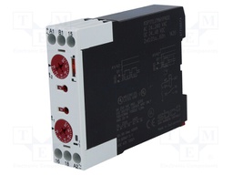 Timer; 0,05s÷60h; SPDT; 250VAC/3A; 24÷240VAC; 24÷48VDC; DIN; PIN: 6