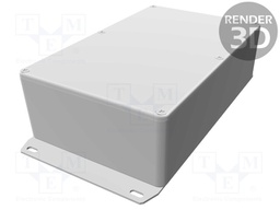 Enclosure: multipurpose; X: 120mm; Y: 188mm; Z: 56mm; 1590; aluminium
