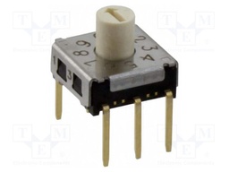 Encoding switch; DEC/BCD; Pos: 10; THT; Rcont max: 200mΩ; 1.96Ncm