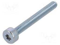 Screw; M2x16; Head: cheese head; Torx®; TX06; steel; zinc