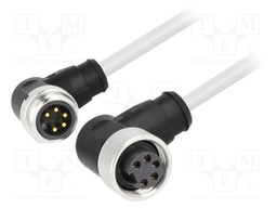 Cable: for sensors/automation; 7/8"-7/8"; 2m; male; female; PIN: 5