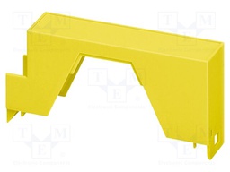 Upper housing; yellow; ME 22,5; X: 22.6mm; Y: 99mm; Z: 45.85mm