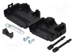 Enclosure: for D-Sub connectors; D-Sub 15pin,D-Sub HD 26pin