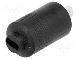 Plug; loudspeaker; male; plastic; soldering; straight