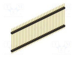 Connector: pin strips; pin header; male; PIN: 36; 2.54mm; THT; 1x36