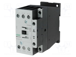 Contactor: 3-pole; NO x3; Auxiliary contacts: NO; 240VDC; 25A; 690V