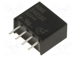Converter: DC/DC; 1W; Uin: 21.6÷26.4V; Uout: 5VDC; Iout: 200mA; SIP