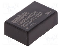 Converter: DC/DC; 3W; Uin: 9÷36V; 5VDC; Iout: 600mA; DIP24; 13g