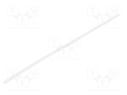 Heat shrink sleeve; glueless; 2: 1; 3.2mm; L: 1m; polyolefine