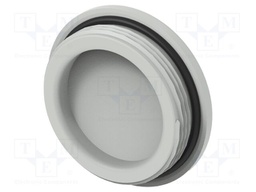 Stopper; polyamide; light grey; IP68; Entrelec; Gland: M40; 8mm